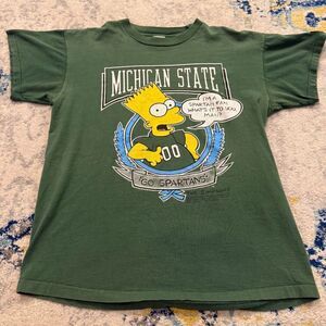 Vintage Michigan State Bart Tee